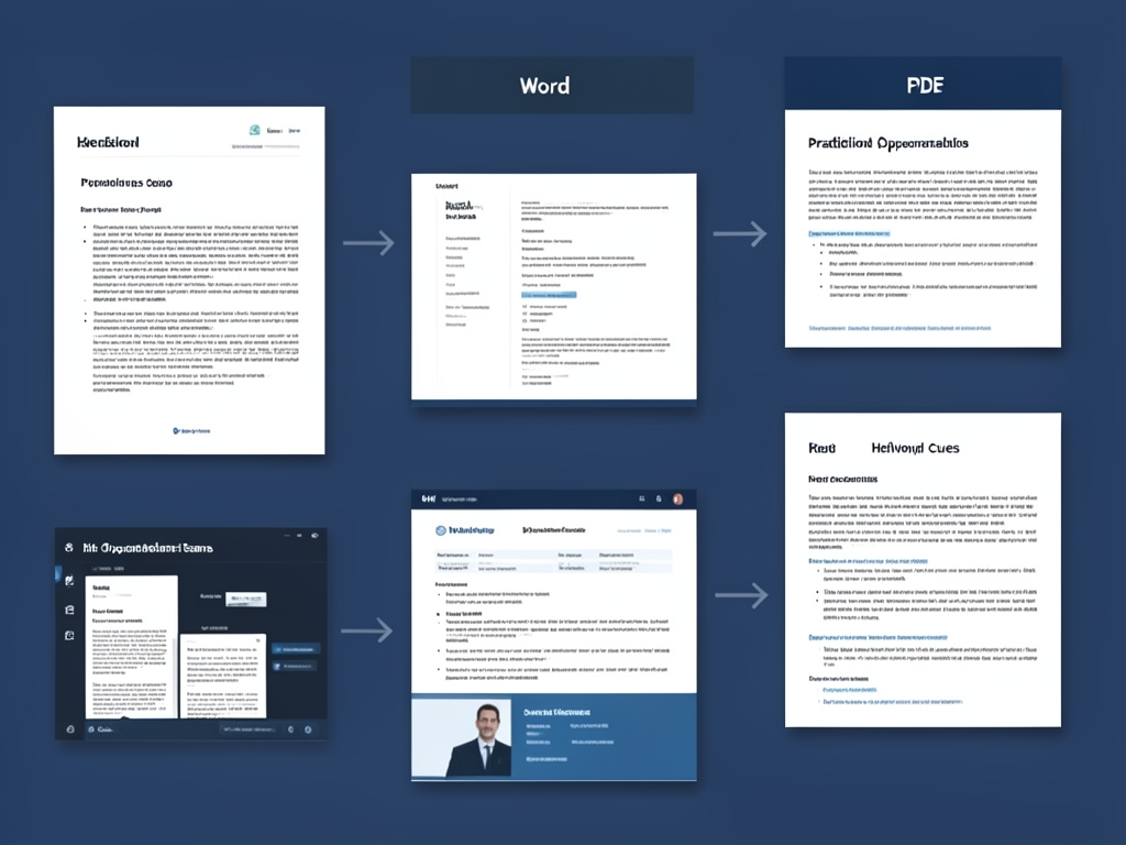 Excel → Word → PDF Workflow for HR Onboarding Packets