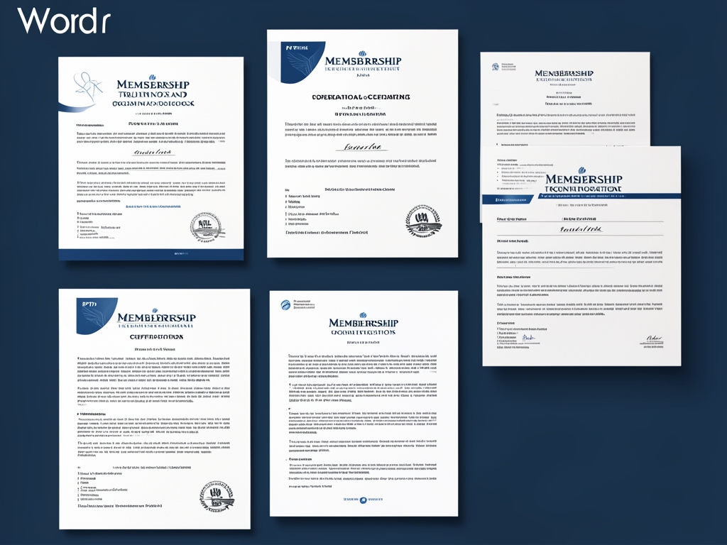 Excel → Word → PDF Workflow for Membership Certificates
