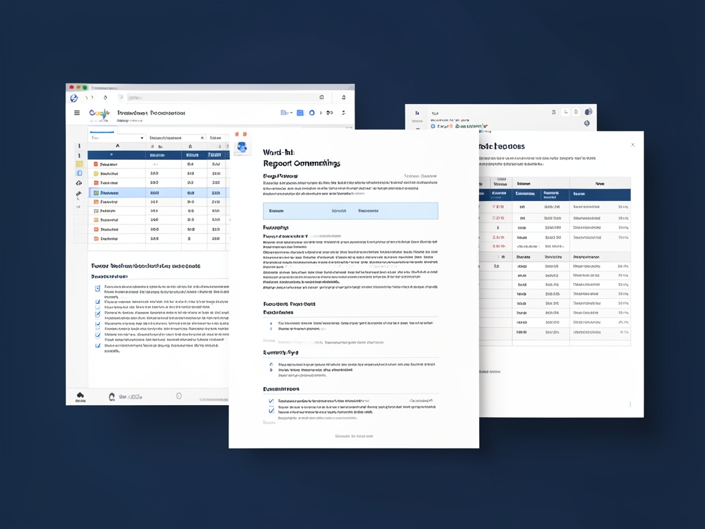 Google Sheets PDF Scripts vs Word-Based Report Generation
